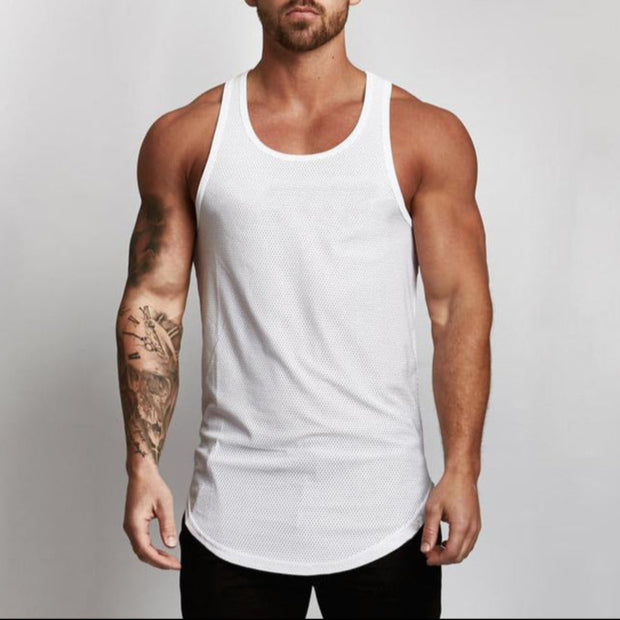 gym clothes tank top sportswear vest men